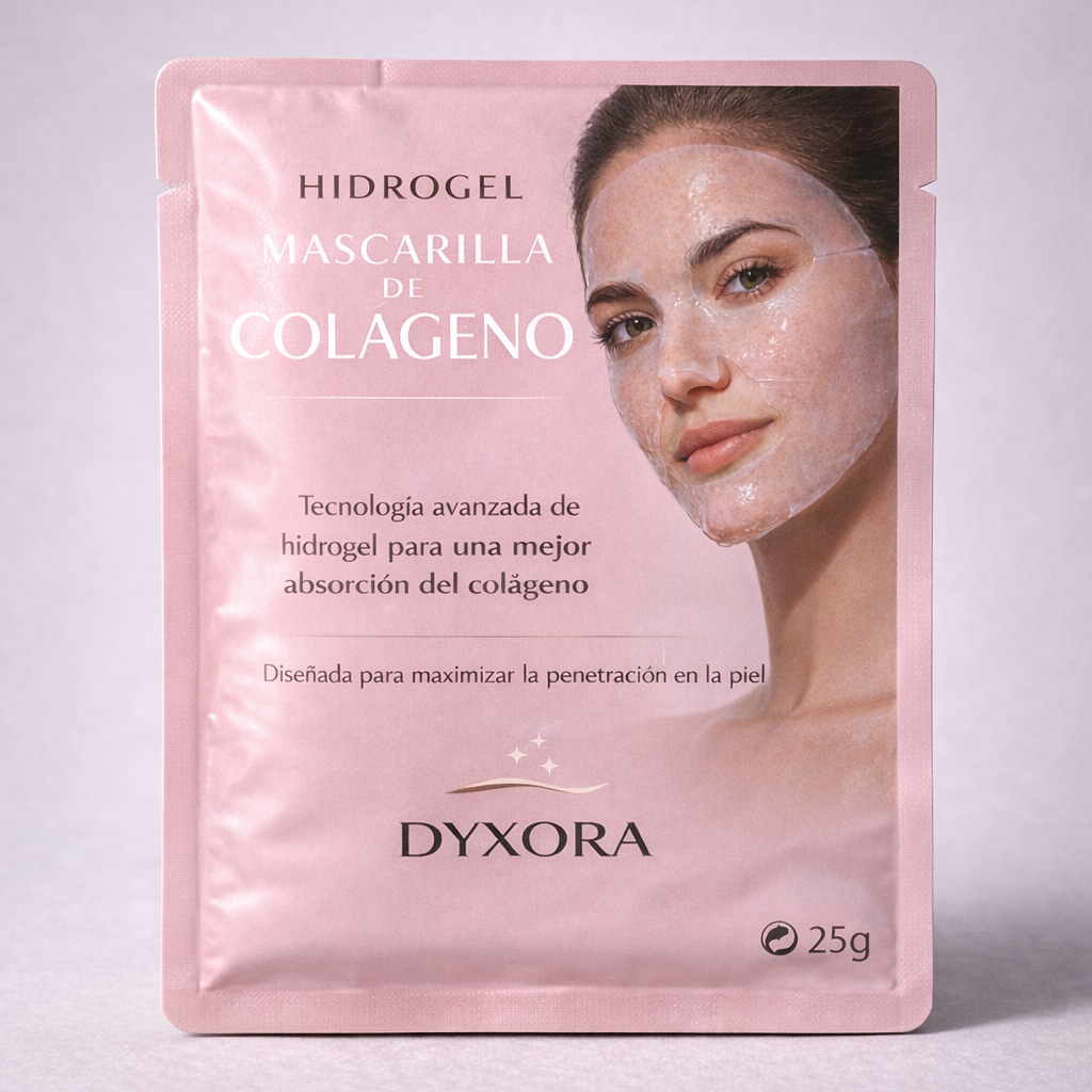 Mascarilla hidrogel de colágeno