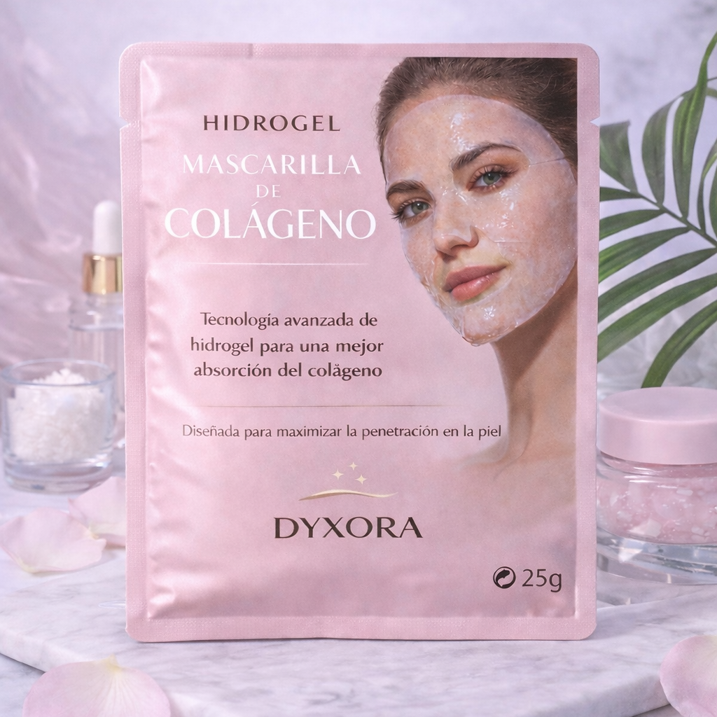 Mascarilla hidrogel de colágeno